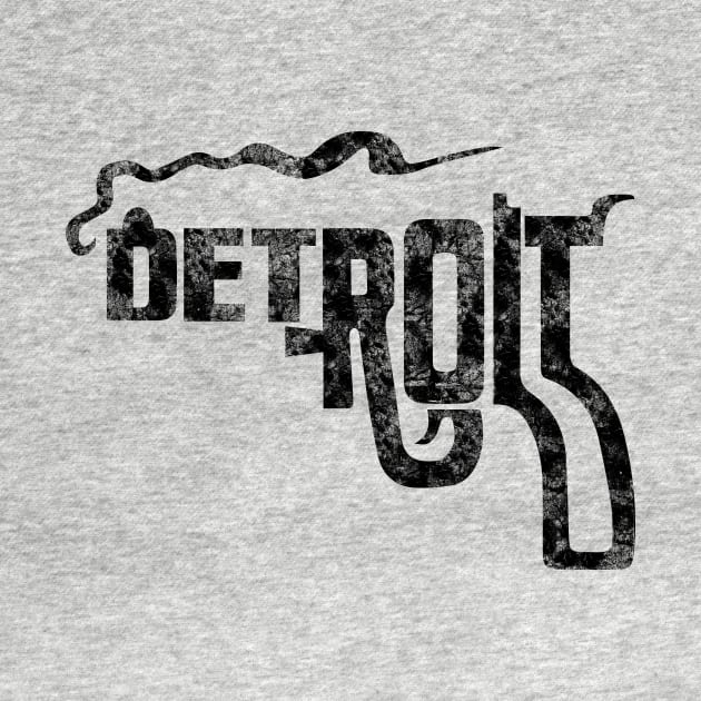 Detroit (Vintage/Distressed) by n23tees